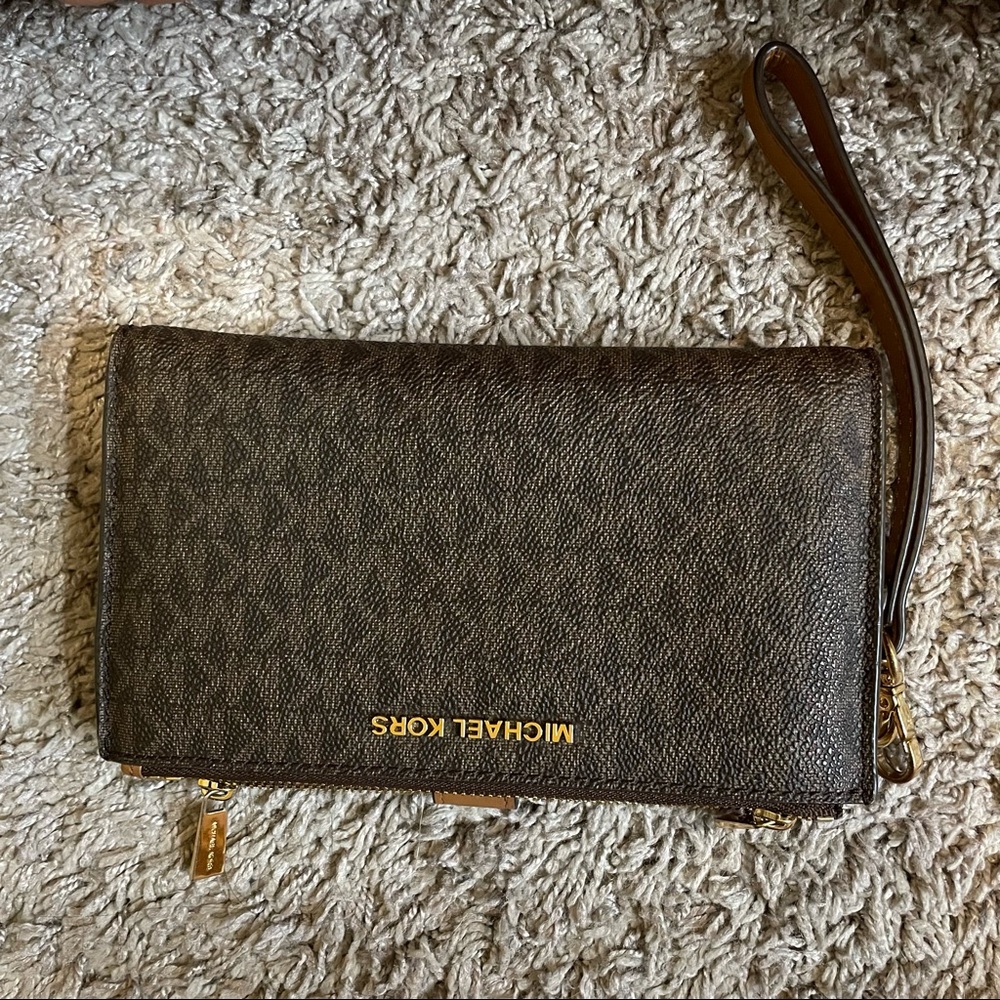 Michael Kors Double Zip Wrislet